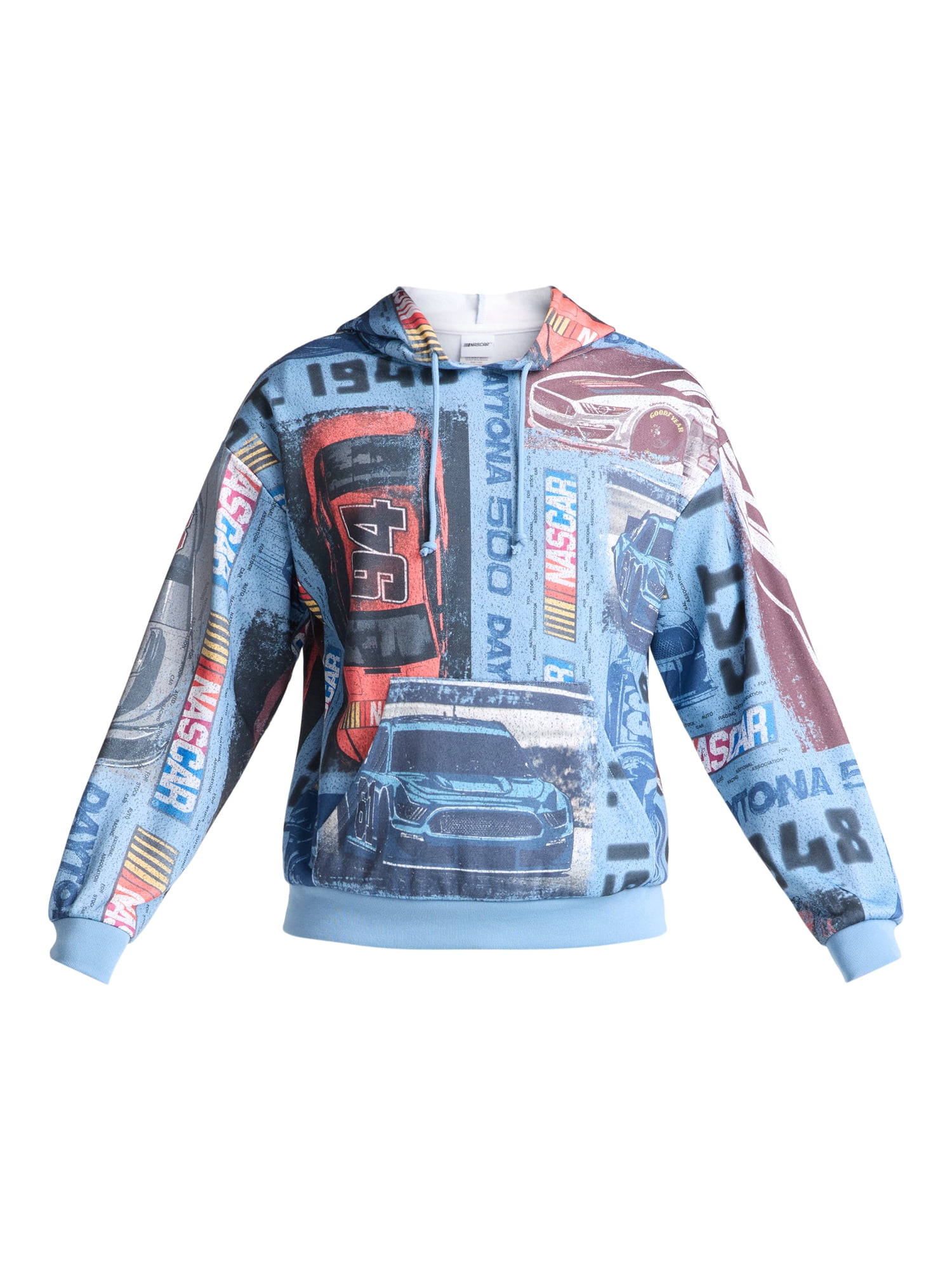 Nascar Men's & Big Men's Graphic Hoodie Sweatshirt, Sizes XS-3XL