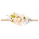 thumbnail image 2 of Cintas Para El Pelo De Bebé, Diademas De Nailon Con Flores Para Niña Pequeña, Corona De Flores Artificiales, Diademas Para Bebé, Envoltura Para La Cabeza De Fotografía Para Niñas Recién Nacidas Scienceny BA001512-04, 2 of 6