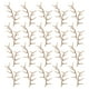 thumbnail image 2 of 24 pares de ramas de árboles artificiales, astas de ciervo, decoraciones navideñas, astas de ciervo de plástico, ramitas de mano de muñeco de nieve navideño para proyectos de manualidades DIY, 2 of 7