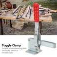 thumbnail image 2 of Welding elbow bar clamps Adjustable toggle clamps Heavy-duty push-pull toggle clamps Quick release hand tools Mechanical clamps for welding and drilling machines GH-101-EL, 2 of 9