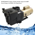 thumbnail image 1 of W3SP2605X7 Super Pump Single Speed 3/4HP Pool Pump 115/230V For Hayward, 1 of 14