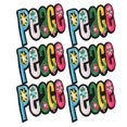 thumbnail image 3 of LAFGUR Cloth Patch,6Pcs Cloth Patch Colorful English Letters Hand-Made DIY Clothes Decoration Accessories,Cloth Sticker, 3 of 8