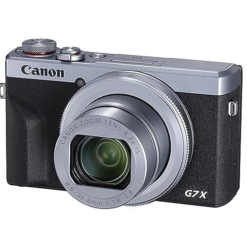Canon PowerShot G7 X Mark III (Silver) Digital Camera + 64GB