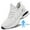 White, variant on Height Increasing Sneakers Breathable Mesh Running Shoes for Casual Athletic Walking Men