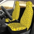 thumbnail image 2 of Sikiie Ducky Cartoon Animal Yellow Car Seat Protector 2 Pack Car Seat Cushion Mat, Car Seat Covers for SUV, Truck, Van, 2 of 7
