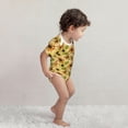thumbnail image 4 of Balery Sunflowers Pattern Baby Climbing Clothes Infant Bodysuit Cute Infant Bodysuit Baby Romper-18 Months, 4 of 7