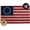 Tea 13 Stars Flag, variant on KUNPENG Bradford 1776 Bennington 250 Anniversary USA Flag 3x5 ft Outdoor Embroidered Betsy Ross Flags 13 Colonies US 2026 American Flag Heavy Duty with 2 Brass Grommets