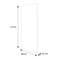 thumbnail image 4 of puerta de tambor para interior chocolate 2.13 m x 70 x 3.5 cm, 4 of 8