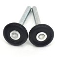 thumbnail image 4 of Garage Door Roller 4 Inch Stem Standard Rollers w/Black Nylon Wheel (2 Pack), 4 of 4