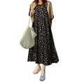 thumbnail image 5 of ZANZEA Women Half Sleeve Robes Long Dress Casual Dresses, 5 of 7