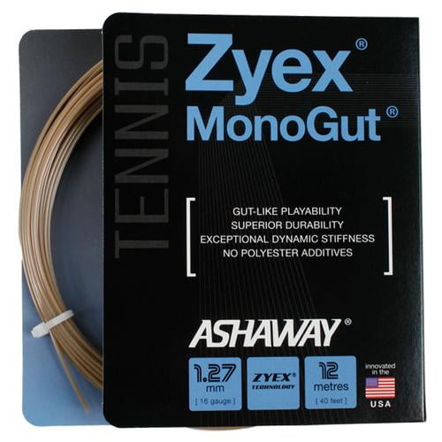 Ashaway Monogut ZX 16 Tennis String Set - Natural - Walmart.com