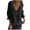 Black, variant on BiZtdJrK Cotton Linen Blazers for Women Long Sleeve Lapel Shirts Jacket Business Casual Work Office Suit Jackets Solid Button Open Front Cardigan My Orders Placed by Me Blue M