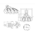 thumbnail image 3 of Adaptador de generador de servicio pesado S7 Extension Cord S7 de 25 pies, 3 of 5