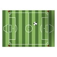 thumbnail image 2 of Biplut Football Carpet Interesting Sports Scene Design Anti-slip Printing Machine Washable Noise Reduction Playing Football Rectangle Artificial Turf Soccer Field Thickened Rug for Living Room, 2 of 12