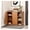 Natural, variant on Sunshen Wood Shoe Cabinet with Doors, Freestanding Shoe Rack Cabinet with 3-Level Adjustable Open Shelves, Modern Wooden Shoe Storage Cabinet for Entryway, Hallway, Closet, Living Room (Natural)