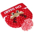 thumbnail image 1 of Gorro De Navidad Tejido Con Estilo De Hilo De Lana, Gorro De Navidad Con Luz Luminosa, Para Navidad Halloween, 1 of 8
