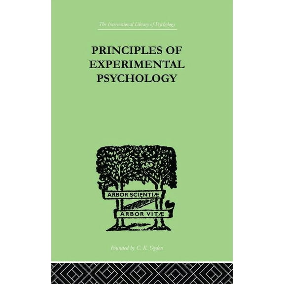 Principles Of Experimental Psychology, (Paperback)