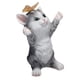 thumbnail image 2 of lámpara solar con forma de gato para decorar el césped, el balcón y el jardín., 2 of 5