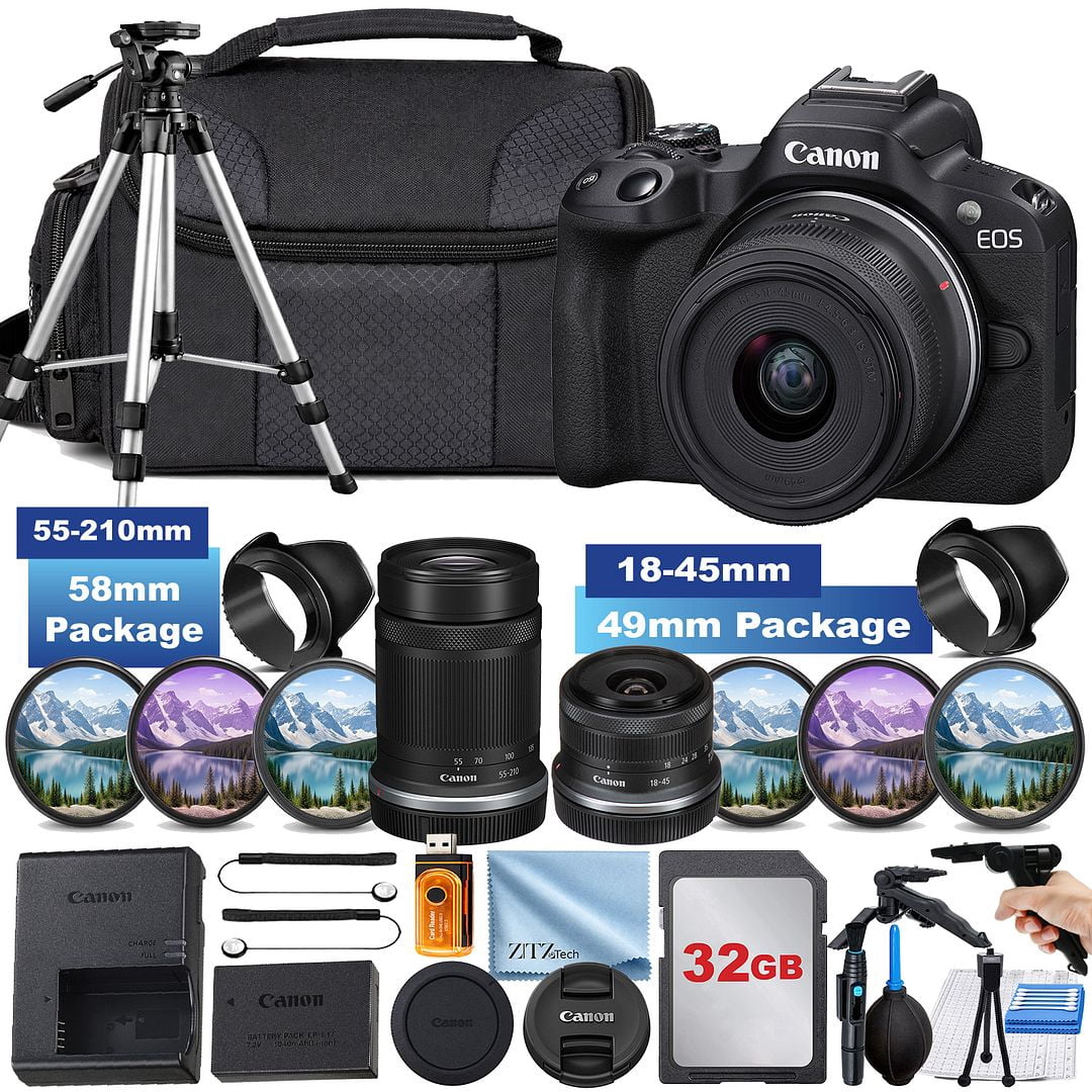 Canon EOS M200 Versatile Mirrorless Digital Camera, 24.1MP APS-C