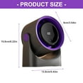 thumbnail image 5 of Wall Mountable Cooling Air Circulation Fan Featuring Temperature Monitor ABS Housing Suitable for Home and Office Use, 5 of 8