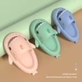 thumbnail image 2 of Zapatillas ligeras de tiburón para mujer y hombre, chanclas de baño, zapatos planos antideslizantes para el hogar, sandalias para parejas y niños, Verano, 2 of 4