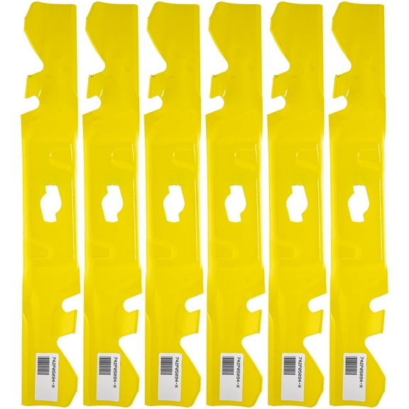 CUB CADET 742P05094-X 17.271" Xtreme Blade S-Shaped Hole 6PACK Enduro XT1-LT50 Ultima ZT1-50 ZT2-50