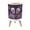 Color 3, variant on Gothic Small Trash Can with Lid Elegant Floral Peony Bouquet Rich Dark Petals Greenery 1.8 Gallon Dog Proof Trash Can Round Garbage Can Waste Bin Wastebasket for Bathroom Bedroom Living Room