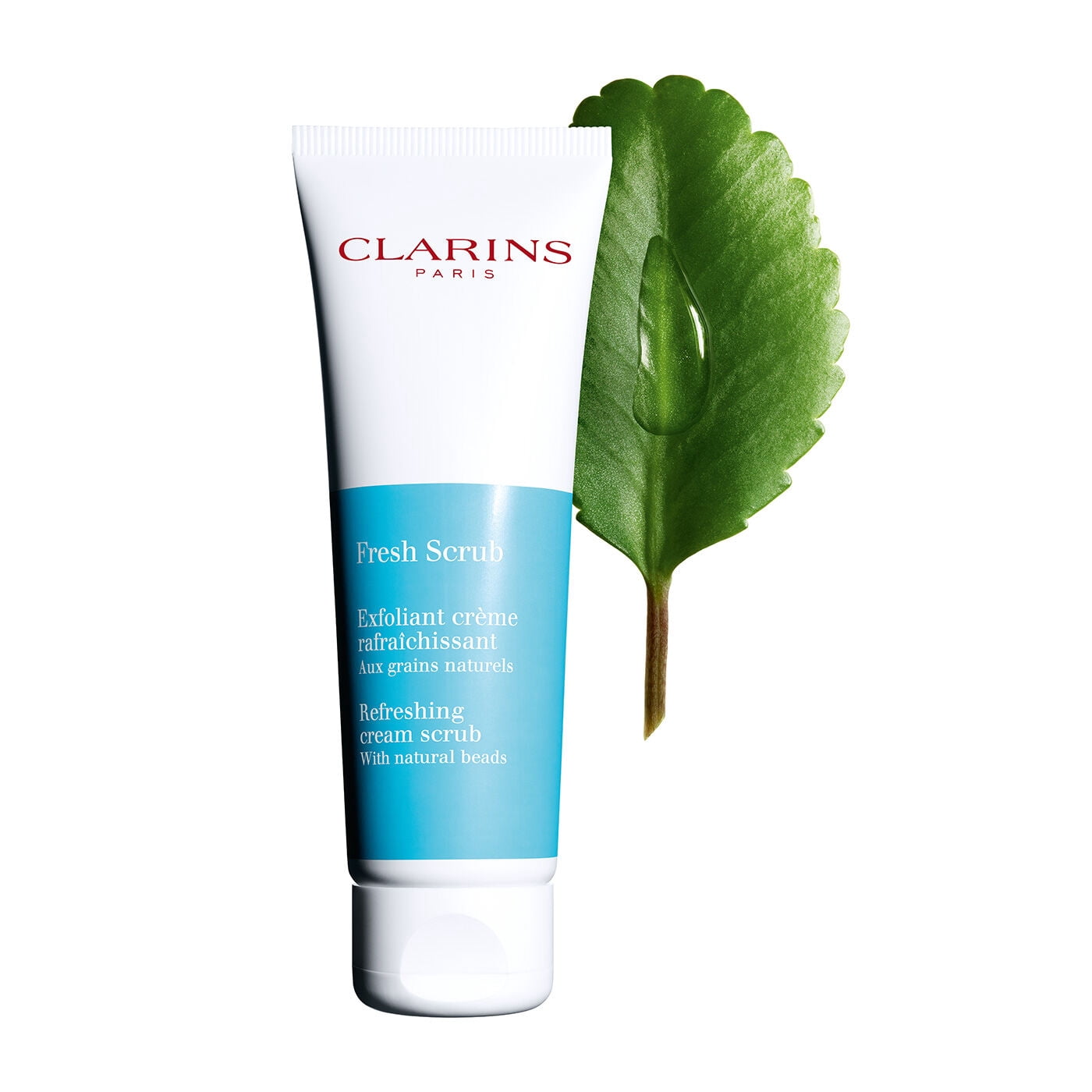 Clarins Fresh Scrub Refreshing Cream Scrub Refreshing Cream-Gel for All Skin Types 1.7 oz