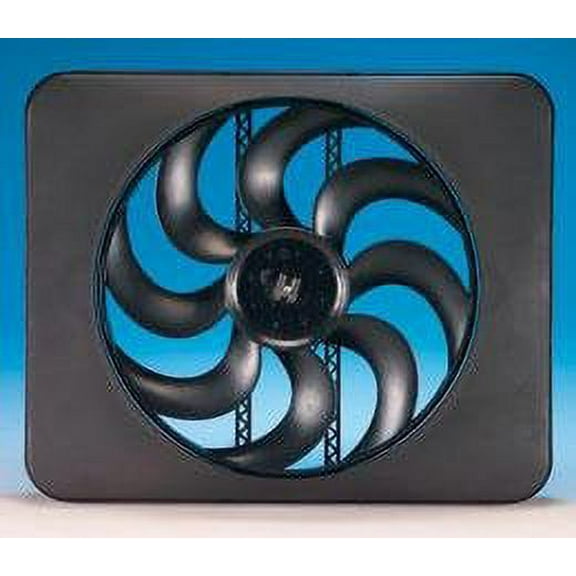 Flex-A-Lite 180 Fan Electric 15" Single Shrouded Puller Universal W/ Controls