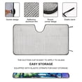 thumbnail image 2 of The Legend Of Zelda Game Car Windshield Sunshade Umbrella Stylish Foldable Reflective Sun Visor Front Window Cover Protector Accessories, 2 of 7