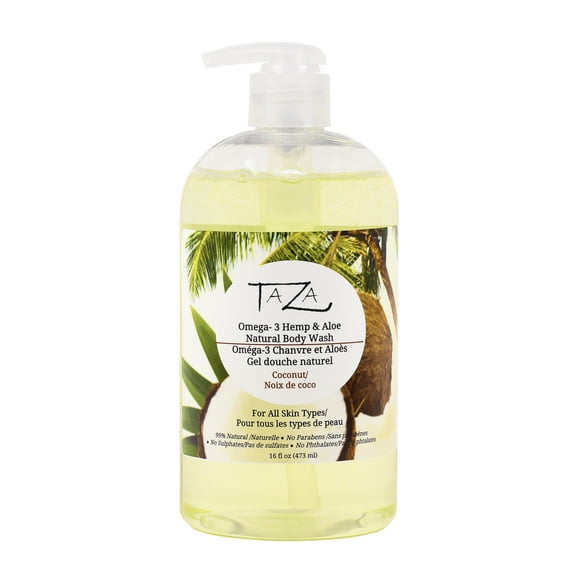 Gel Douche Naturel Omega-3 Chanvre & Aloe Noix de Coco