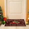 thumbnail image 5 of Christmas Door Mat, Buffalo Plaid Red Truck Tree Welcome Mat, Christmas Winter Doormats Front Door Mat Outdoor Indoor Entrance Rug Floor Mat Non Slip Absorbent Resist Dirt Carpet 17x30Inch, 5 of 6