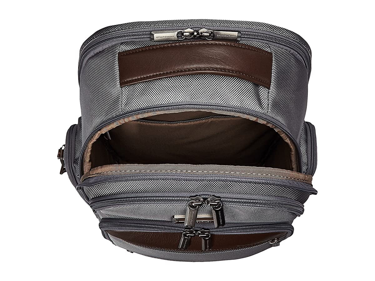 briggs & riley work medium slim backpack black