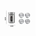 thumbnail image 3 of 12 Pieces Spice Jars with Swivel Lid, Stainless Steel Spice Jar, 3 of 5