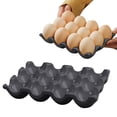 thumbnail image 2 of Ceramic Egg Box Egg Tray Holder Non Slip Egg Storage Organizer for Fridge Refrigerator Kitchen Worktop Countertop Decorative Accessories Holds 12 Chicken Eggs, 2 of 7