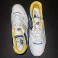 thumbnail image 5 of Size 13 - New Balance 550 White Blue & Yellow Low Tops, 5 of 5