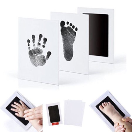 Finelook Safe Newborn Baby Jouets Souvenirs Pour Bebe Avec Empreinte De Main Et De Pied Sans Encre Walmart Canada
