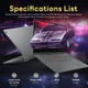 thumbnail image 3 of Lenovo IdeaPad Flex 5i 2-in-1 14 FHD+ Touchscreen Laptop, Intel i3-1215U, 8GB LPDDR4, 416GB Storage(256GB SSD +160GB Docking Station Set), Backlit Keyboard, Fingerprint Reader, Win 11 S, Storm Grey, 3 of 5