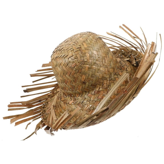 jojofuny 1Pack Straw Woven Hat for Women Men Sun Protection for Beach and Garden