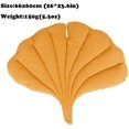 thumbnail image 2 of Pet Cushion, Leaf Shape, Double-Sided, PP Cotton Material, Soft and Comfortable, Suitable for Indoors, Universal for Cats and Dogs, Let Your Pet Have a Good Night's Sleep, 1PC(Ginkgo Leaves), 2 of 5