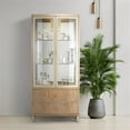 thumbnail image 2 of Michael Amini Villa Cherie Display Cabinet - Caramel, 2 of 11