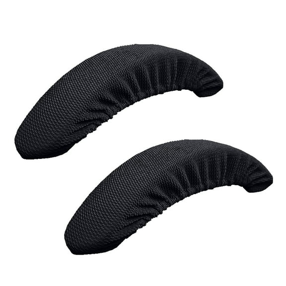 Dusknt Clearance Sale! Chair Arm Cover Black Office Chair Armrest Cover, Washable, Detachable, Swivel Chair Elastic Gloves, 1 Pair of Armrest Covers