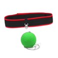 thumbnail image 4 of DYNWAVECA Ensemble de Balles de Boxe Équipement de Boxe pour Adultes et Enfants Bandeau Réglable Vitesse de Frappe Balle Verte, 4 of 10