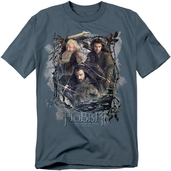 Hobbit T-Shirt Three Dwarves Unisex Graphic Tee For Men & Women