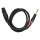 thumbnail image 1 of Cable XLR A TRS, Conexión Firme, Señal Estable, Cable XLR TRS De 6,35 Mm, 1 M Para Guitarra, 1 of 7