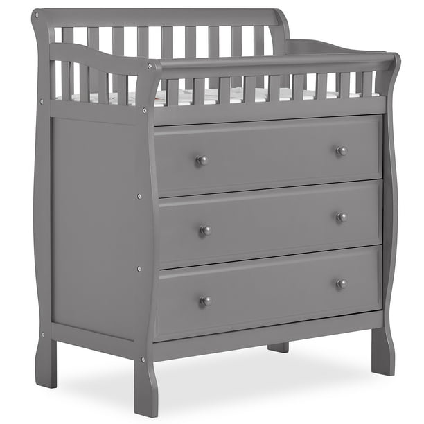 Dream on Me Marcus Changing Table and Dresser, Storm Gray