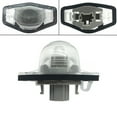 thumbnail image 2 of 1pc License Plate Light Rear Lamp With Bulb For Honda Accord Civic Pilot CR-V, 2 of 5
