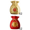thumbnail image 1 of 4x Florero Maceta Maceta Dormitorio Ahorro Arreglo Floral Forma De Bolsa De Dinero BLESIY florero, 1 of 7