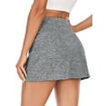 thumbnail image 1 of FANNYC Women's Tennis Golf Double Layer Running Yoga Shorts Skirts Quick-Dry Activewear Workout Exercise Athletic Jogging Skirts, 1 of 7