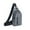Gray, variant on Admvng Sling Bag for Men Women Shoulder Backpack Chest Bags Crossbody Daypack